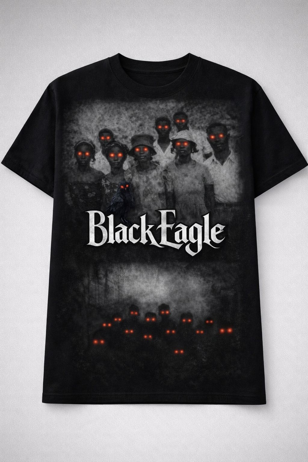 T-Shirt Black Eagles vue 02